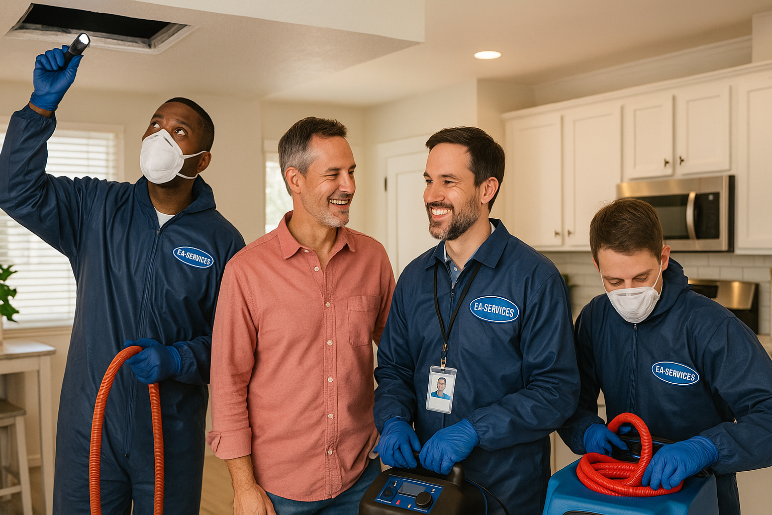 Professional cleaning team working in Litchfield Park